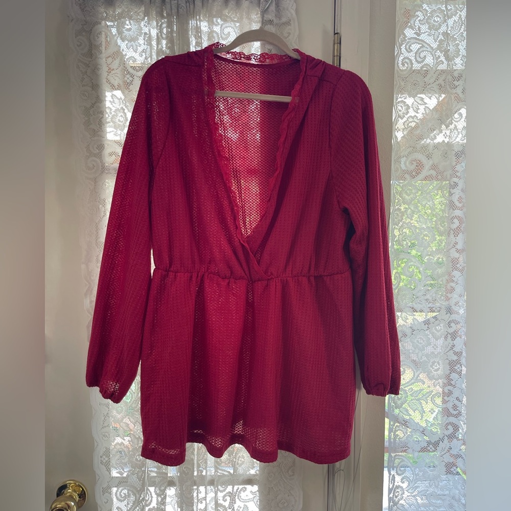 Shein Women’s Plus Lace Sweater 3x